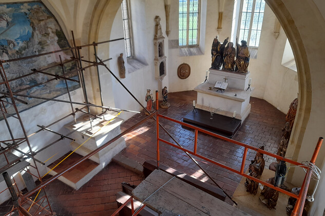 Restaurování švihovské hradní kaple | © Státní hrad Švihov